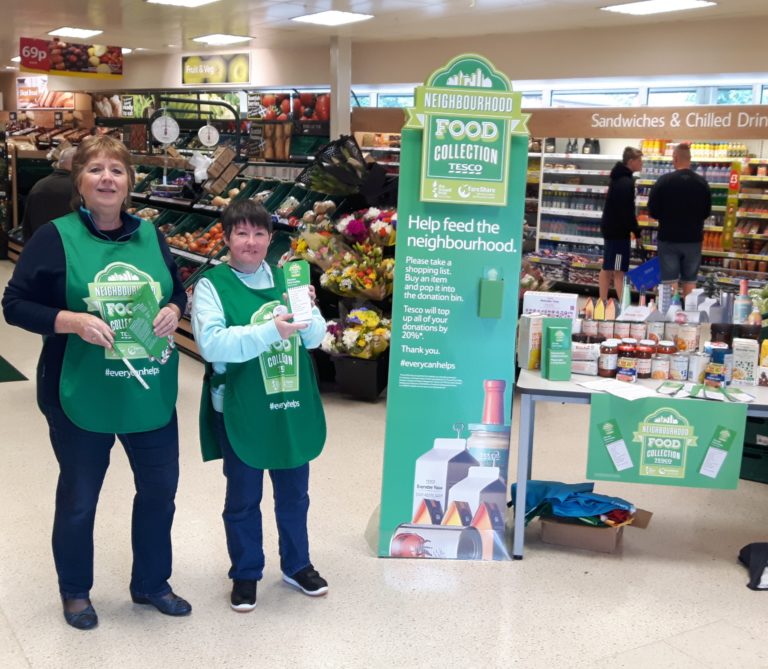 Tesco Collection 30th June 2nd July Glasgow Nw Foodbank